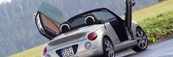 Daihatsu Copen, Otwierane, Drzwi, Góry, Do