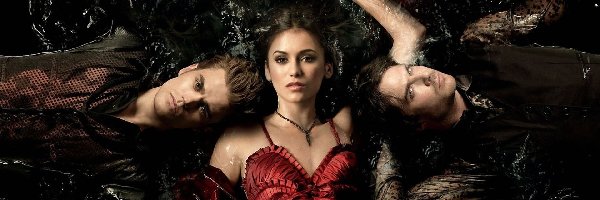 Pamiętniki wampirów, Paul Wesley, The Vampire Diaries, Ian Somerhalder, Nina Dobrev