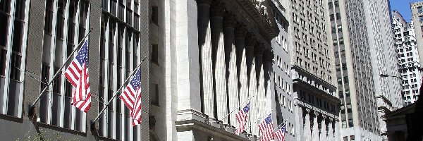 Wall Street, Nowy Jork, Budynek, Manhattan, Dzielnica