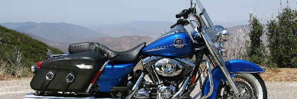 Harley Davidson Road King, Niebieski