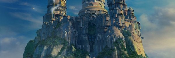 Final Fantasy, skała, most, zamek, góra