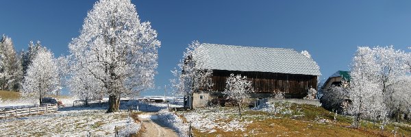 Droga, Stodoła, Zagrody, Polna