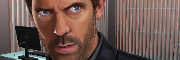 Grafika, Hugh Laurie, Dr House