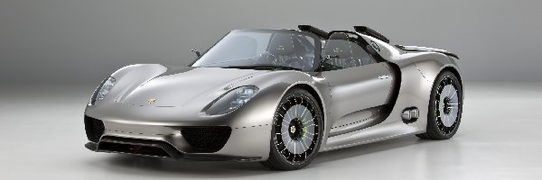 Porsche 918 Spyder Concept, Srebrne