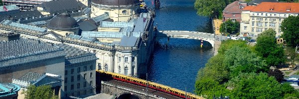 Niemcy, Muzeum im. Bodego, Berlin, Mosty, Rzeka