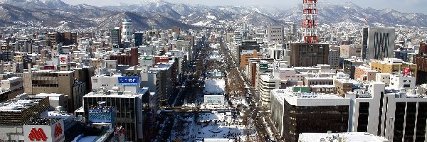 Miasto, Sapporo, Japonia