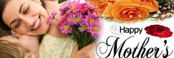 Matki, Życzenia, Kwiaty, Dzień