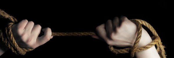 Więzy, Sznur, Dłonie