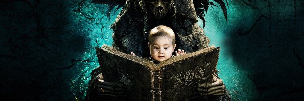 Książka, Dziecko, Demon
