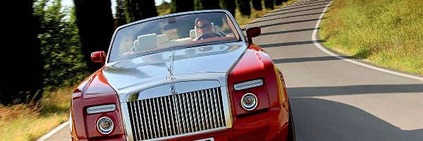Rolls Royce Phantom Drophead, Czerwony