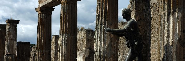 Pompeje, Pomnik, Ruiny, Włochy