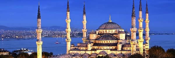 Błękitny Meczet, Turcja, Istambuł, Meczet Sułtana Ahmeda