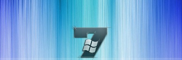 Paski, Niebieskie, Windows 7