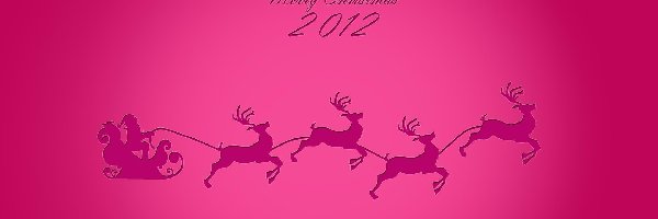 Renifery, Sanie, Mikołaj