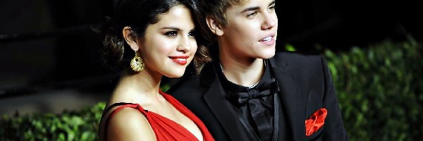 Justin, Selena, Bieber, Celebryci Justin Bieber, Gomez