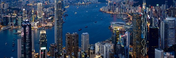 Port, Wieżowce, Hong kong