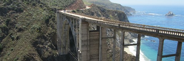 Kalifornia, Ocean, Big Sur, Stany Zjednoczone