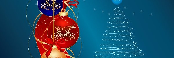 Bombki, Christmas, Merry