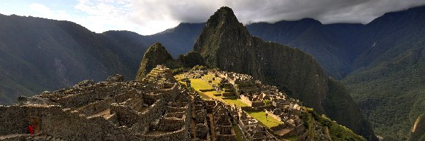 Picchu, Machu, Ruiny
