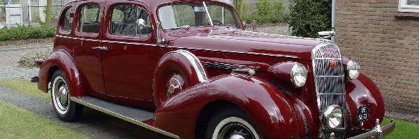 Buick Roadmaster, Bordowy, Samochód Zabytkowy