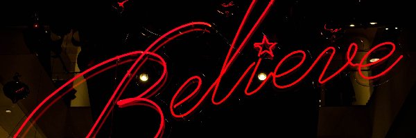 Believe, Neon, Czerwony