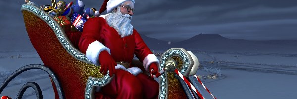 Sanie, Święty Mikołaj