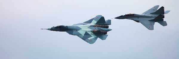 MIG -29M2, Suchoj T-50