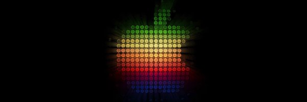 Apple, Logo, Neonowe