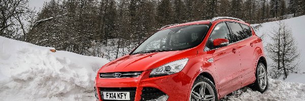 Śnieg, Ford Kuga