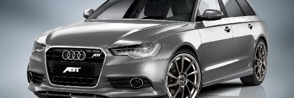 Audi, ABT, A6, Srebrne