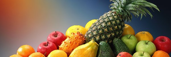 Jabłka, Cytrusowe, Owoce