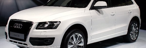 Pokaz, Audi Q5, Białe