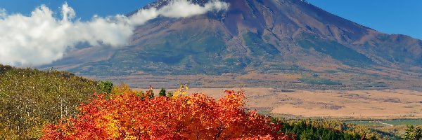 Fuji, Wulkan, Japonia, Góra