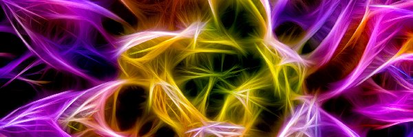 Fractalius, Kwiat, Kolorowy