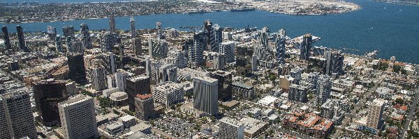 San Diego, Stany Zjednoczone, Kalifornia, Lotu Ptaka, Z