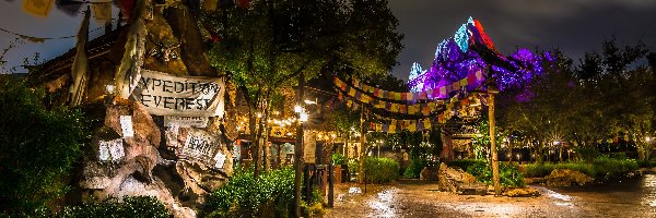 Park, Disneyland, Rozrywki, Miasteczko, Wesołe