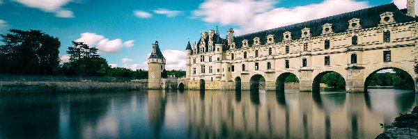Rzeka Loara, Zamek Chenonceau, Francja