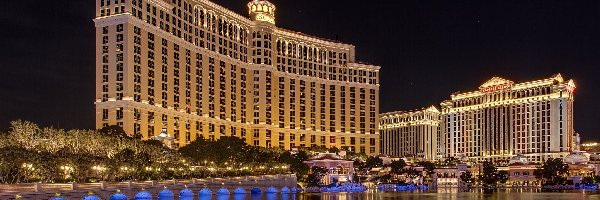 Bellagio, Noc, Las Vegas, Hotel