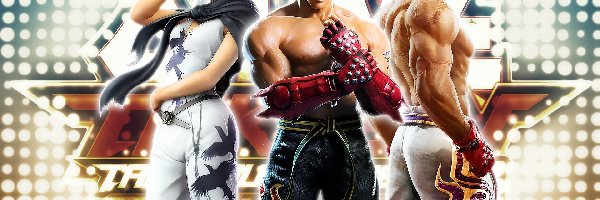 Kazuya Mishima, Jun Kazamam, Jin Kazama