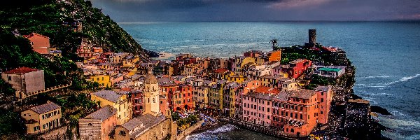 Włochy, Vernazza, Miasteczko