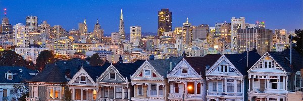 San Francisco, Miasto, Wieczór