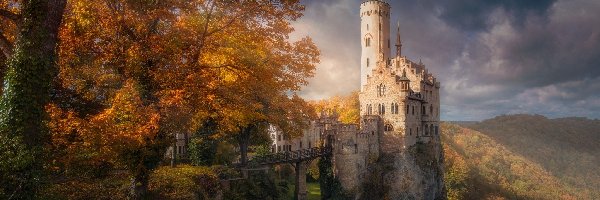 Miasteczko Lichtenstein, Niemcy, Badenia-Wirtembergia, Zamek Lichtenstein