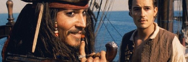statek, Johnny Depp, Orlando Bloom, Piraci Z Karaibów