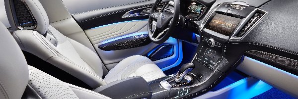 kokpit, Ford Edge Concept