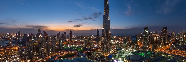 Dubaj, Miasto, Burj Khalifa, Zjednoczone Emiraty Arabskie