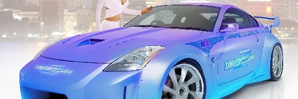 Tuning, Sparco, Kobieta, Nissan 350Z