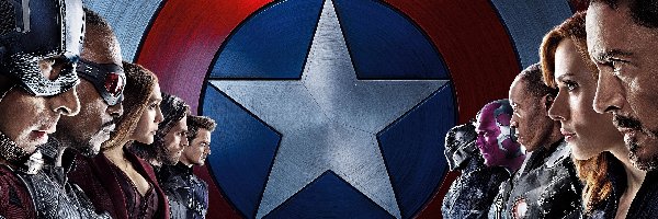 Black Widow, Iron Man, Kapitan Ameryka Civil War