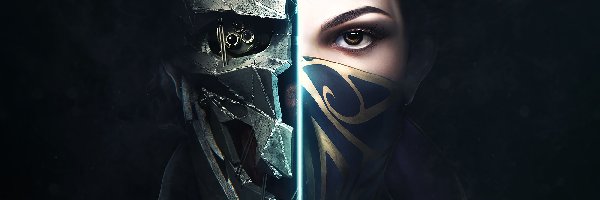 Dishonored 2, Kobieta, Maska, Emily Kaldwin, Corvo