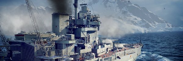 Statek, Morze, World Of Warships