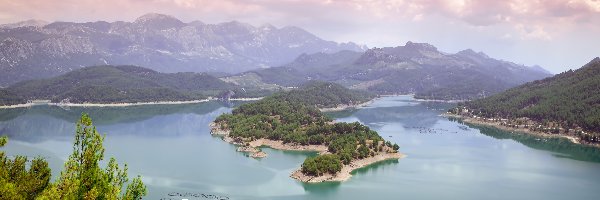 Las, Turcja, Góry, Jezioro